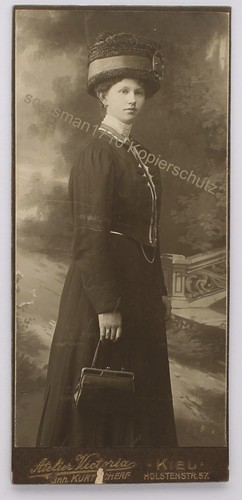 Original foto cdv martha - foto,