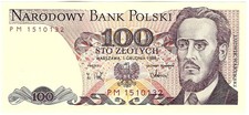 Polen Banknote UNC 100