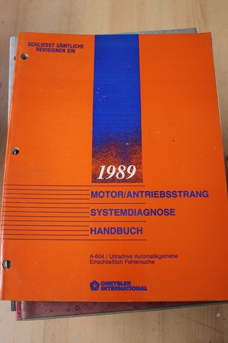1989 chrysler jeep - chrysler, a-604