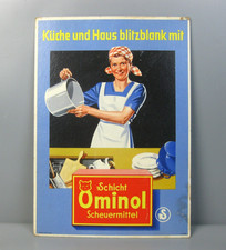 altes Werbeschild Ominol