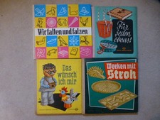 4 x DDR Bastelbücher Konvolut