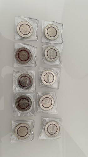 10x euro sammlermünze - 10x, 5-euro-sammlermünze