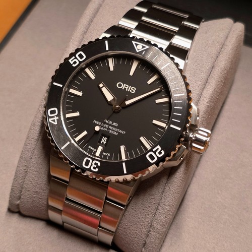 Oris aquis date - aquis, 43,5mm