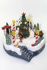 Spieluhr - Skater Szene mit Laternen