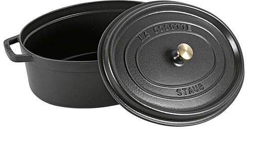 Staub cocotte oval bräter - la,