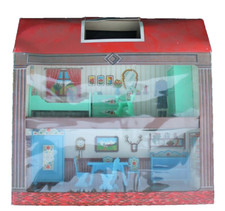 Vintage Puppen Haus Zubehör Möbel Zimmer Spielzeug Jean Höfler 70er Jahre NEU