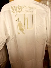 Fußball VFB Stuttgart Sporthemd Damen Bluse NEU Gr. M weiß Fan Artikel (2)
