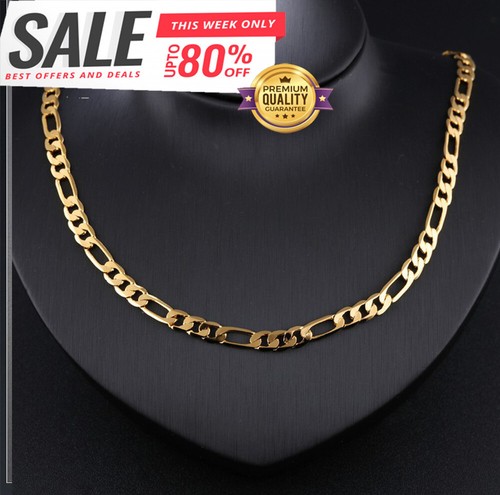 Goldkette figarokette 50cm - figarokette,