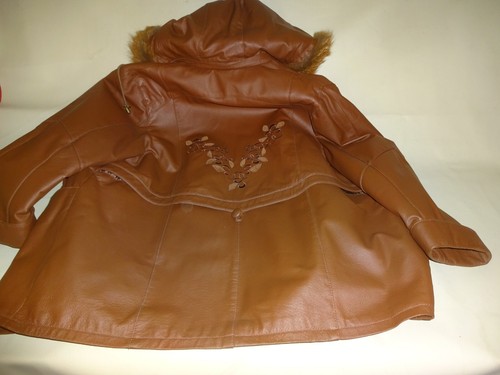 Ledermantel lederjacke vintage - ledermantel,