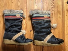 Original TECNICA Pelzstiefel