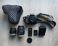 Nikon D3200 24.2 MP SLR-Digitalkamera + 2 Objektive