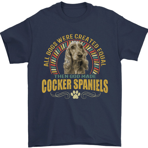 Ein cocker spaniel hund - ein,