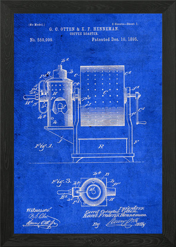 Kaffeerösterei altes patent - kaffeerösterei,