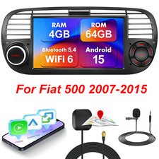 4+64GB Für Fiat 500 2007~2015