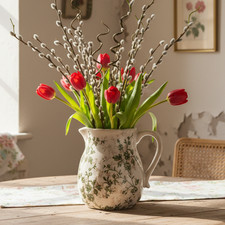 Krug Deko Vase Kanne Landhaus