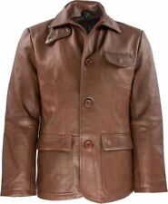 50er Heritage Lederjacke braun