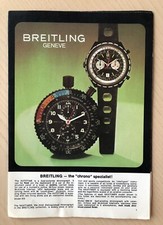NOS VINTAGE BREITLING PAMPHLET