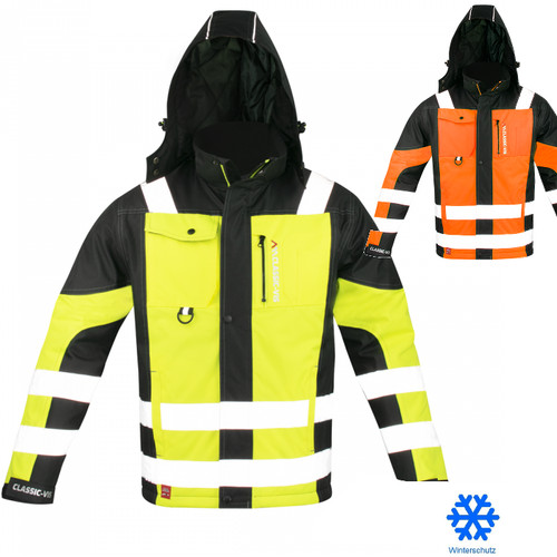 Warnschutz-Winterjacke