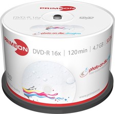 100 Primeon Rohlinge DVD-R