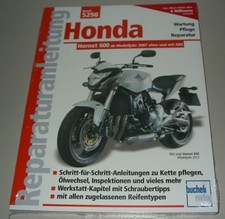 Reparaturanleitung Honda Hornet 600 PC41 ab 2007 mit + ohne ABS Reparatur Buch!