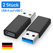 USB Adapter Stecker USB C OTG Ladeadapter Konverter USB A auf USB C Buchse 3.1