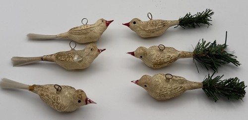 Alter weihnachtsbaumschmuck - 6x,