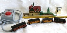 Modelleisenbahn Spur TT, 1:120, ua. 1x Dampflok BR 926582, 3x Wagons, 1x Trafo