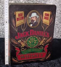 Jack Daniels alte große Blechdose Gold Sammler Geschenkbox Vintage Birthday