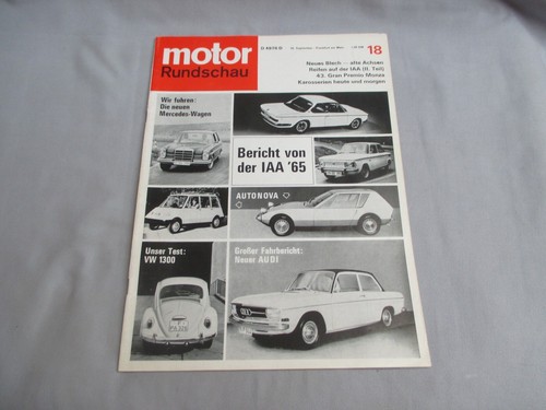 Motor rundschau 1965 - motor,