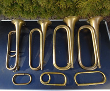 4 alte Trompeten Fanfaren