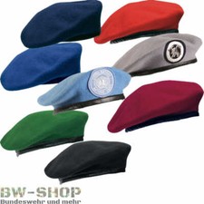 ORIGINAL BUNDESWEHR BARETT BW BASKENMÜTZE 8-FARBEN NATO ARMY ARMEE MÜTZE 53-65