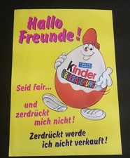 Original Palettenanhänger "Hallo Freunde" Hochformat 2003 Sonstige Deutschland