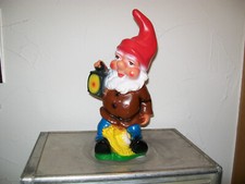 ✅  Gartenwerg Laterne Schnecke Western Germany 621  #part