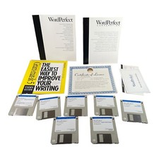 WordPerfect Version 5.2 Vintage PC Software komplett neuwertig 1992