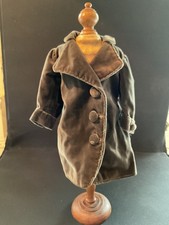 Antiker Samtmantel für Puppen