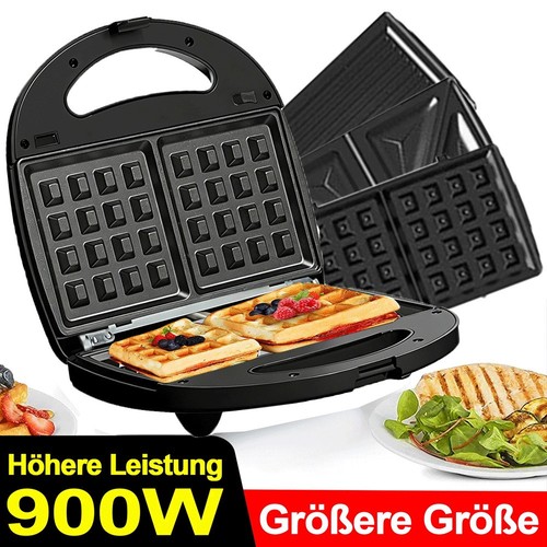 Sandwichmaker toaster - 3-in-1,