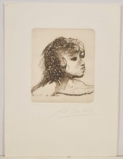 Arno Breker/Farbradierung/