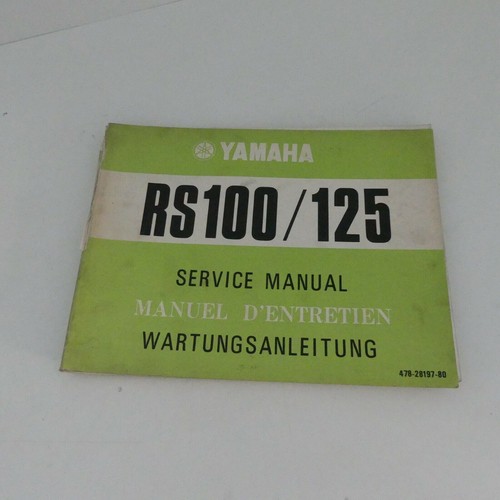 Original yamaha 100 - original, rs