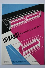 originale Werbung Gebrauchsanleitung DDR Infrarot Dunkelstrahler DWP (22)