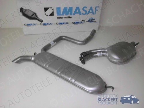 Imasaf auspuffset kat für - ab,
