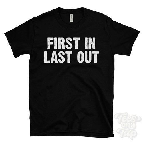 First last out shirt - in,