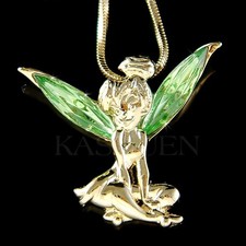 Grünes tinkerbell halsband - grünes, tinkerbell-halsband