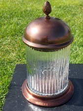 Vintage Geripptes Glas