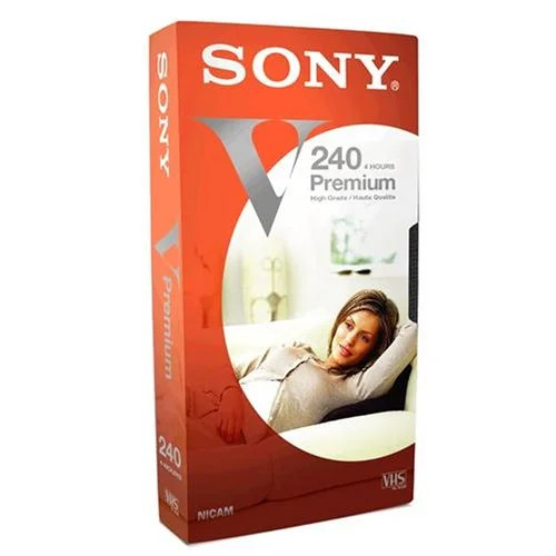 Sony vhs kassette 240 - sony,