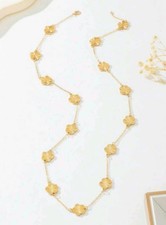 Kleeblatt Halsketten lange