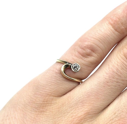 14kt gelbgold ring 585 gold - ring,
