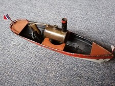 CARETTE Dampf-Pinasse NUERNBERG Antikspielzeug um 1900