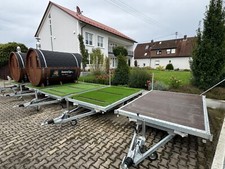 Plattform Anhänger Saunaanhänger 2x3 Meter 1500kg