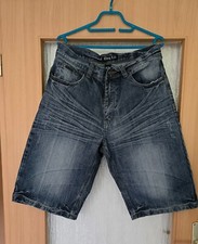 Thug Life kurze Jeans Shorts W32 in blau (gebraucht)