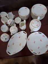 Arzberg Form 1352 Art Deco Porzellan comp.KaffeeService 12 teilig 1 Tasse fehlt